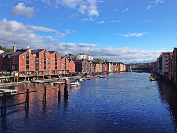 Nidelva i Trondheim.