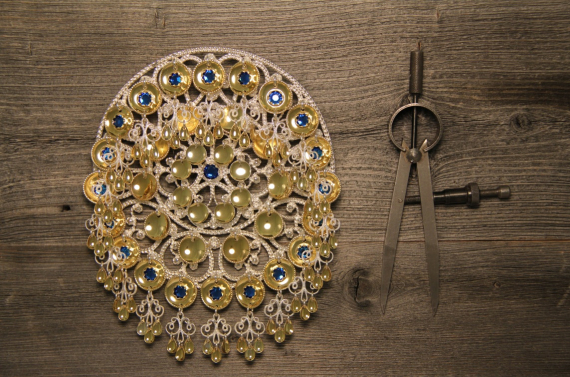 Foto av en stor sølje.