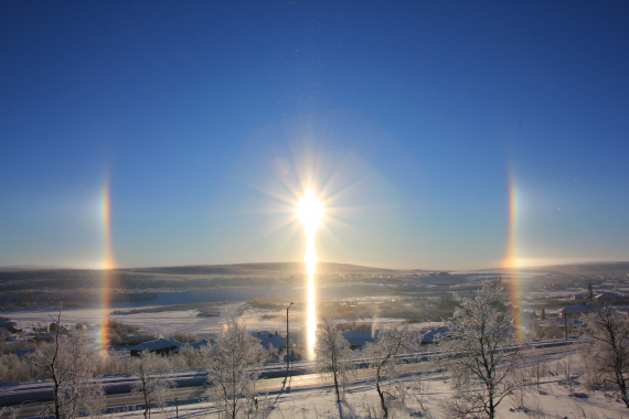 Bisol over Kautokeino.