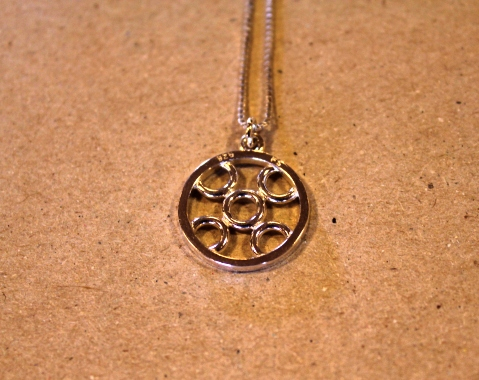 Foto av en halskjede.