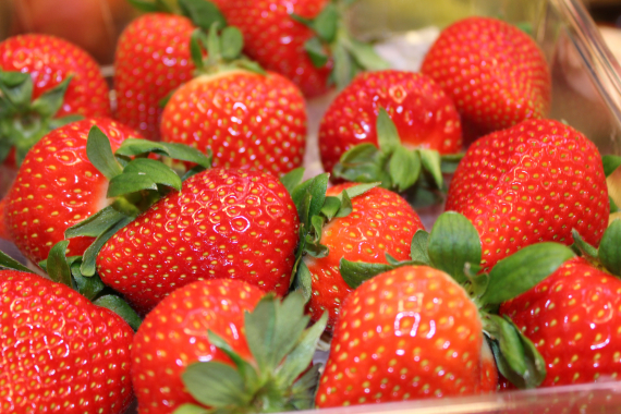 Bilde av jordbær.
