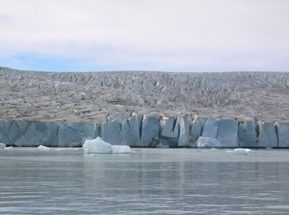 Bilde av Grønlandsisen.