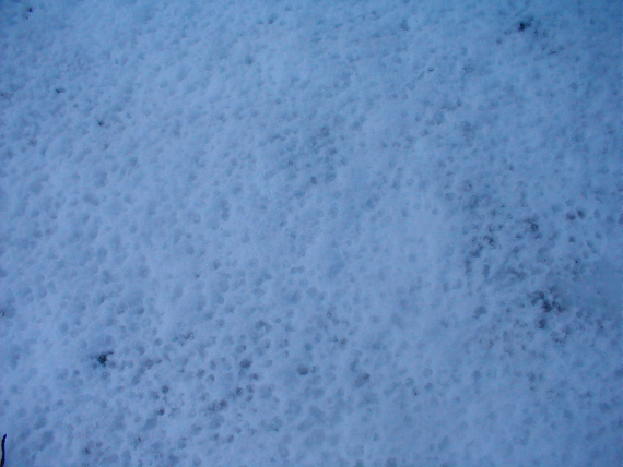 Snø.