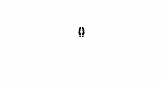 Tegning av rådyrspor.