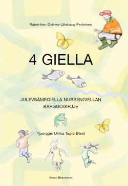 Omslag av boka 4 giella bargogirji.