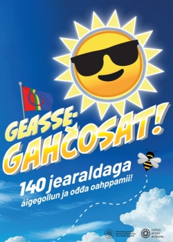 Hefte med tittelen Geassegahčosat.