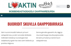 Bilde av fremsiden til nettsida Loaktin ovttas.