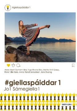 Omslag av boka Giellaspáiddár 1.