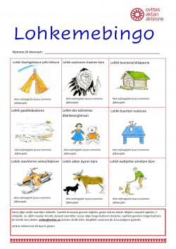 Bilde av bingobrett for lesing