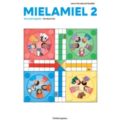 Omslag av boka Mielamiel 2, med tegning av bordspill.