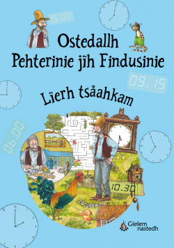 omslag av boka lierh tsåahkam med motivere av klokka.