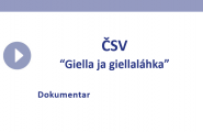 film ČSV - Giella ja giellaláhka