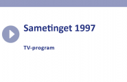 Sametinget 1997