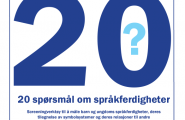 bok 20 spørsmål om språkferdigheter