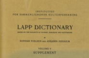 bok Lapp dictionary - Supplement