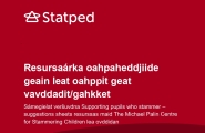Resursaárka oahpaheddjiide geain leat oahppit geat vavddadit/gahkket