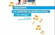 bok Temahefte om språkmiljø og språkstimulering i barnehagen